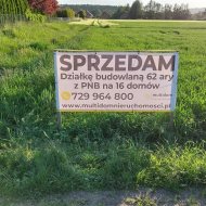 Działka na sprzedaż